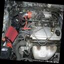 USエアインテーク インナーダクト BCP RED 94-98ギャランドES GS LS S 2.4L L4ショートラムエアインテーク+フィルター BCP RE...