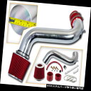 USエアインテーク インナーダクト BCP RED 2002 2003 2004ダッジラム1500ピックアップ3.7 4.7 V 6冷気取り入れ口+フィルター ...