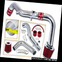USエアインテーク インナーダクト BCP RED 2005 2006 Scion tC 2.4L VVTi L4コールドエアインテークインダクションキット+フ...