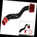 USエアインテーク インナーダクト マットブラック/レッド90-93インテグラ1.7L / 1.8Lショートラムエアインテークインダクション Matte Bla...