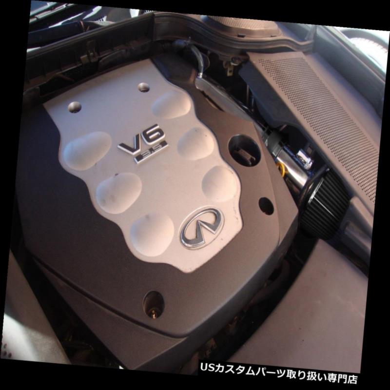 USエアインテーク インナーダクト BCPブラック06-08インフィニティM35 3.5 V6セダンレーシングエアインテークシステム+フィルター BCP BLACK For 06-08 Infiniti M35 3.5 V6 Sedan Racing Air Intake System +Filter