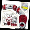 USエアインテーク インナーダクト BCP RED 88-95ピックアップ4ランナーT-100 3.0L V6コールドエアインテークインダクション+フィルター ...