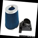 USエアインテーク インナーダクト 青マスエアフローセンサーインテークMAFアダプター+ 01-05 Stratus 2.4 / 3.0L用フィルター BLUE...