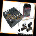 USナット KICS R40 REVOブラックロックラッグナッツ12x1.5 1.5フローティングACORNホイールリムクロームU KICS R40 REVO ...