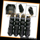 USナット 16 BULGE ACORNホイールリムラグナット12X1.5 M12 1.5クローズドエンドブラック19 HEX U 16 BULGE ACORN...