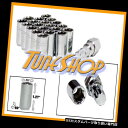 USナット 20チューナーホイールロックナッツ8ポイントキー12X1.5 12 1.5 ACORN OPEN END CHROME M 20 TUNER WHE...