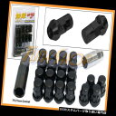 USナット MUTEKI LOCK SR35ホイールラグナット12X1.5 M12 1.5 ACORNリムクローズエンド20ブラックU MUTEKI LOCK ...