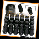 USナット 24 BULGE ACORNホイールリムラグナット12X1.5 M12 1.5クローズドエンドブラック19 HEX H 24 BULGE ACORN...