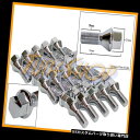 USナット 25 BMW 28MMチューナーホイールリムボルトボルトナット12x1.5 1.5コーンテーパーコニカルクローム 25 BMW 28MM TUNER...