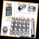 USナット 16 + 4 Gロックゴリラスプラインチューナーラグナット12X1.25 1.25 ACORNホイールリムクロームN 16+4 G LOCK GOR...