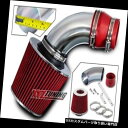 USエアインテーク インナーダクト 09-11 Aveo / Aveo5 1.6L L4のための赤い短いRam空気取り入れ口の誘導キット+フィルター RED S...