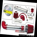 USエアインテーク インナーダクト RED 97-03フォードF150 4.2L V6ショートラムエアインテークインダクションキット+フィルター3