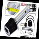USエアインテーク インナーダクト JDM BLACK 1999 - 2000シビックHX / EX / Si 1.6ショートラムエアインテークキット+フィルタ...