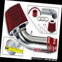 USエアインテーク インナーダクト 99-03の追跡者2.5L V6のための赤い短いRamの空気吸入の誘導キット+フィルター RED Short Ram Air...