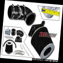 USエアインテーク インナーダクト 黒い短いRam吸気インテークキット+ 02-07ランサー2.0L L4のためのフィルター BLACK Short Ram A...