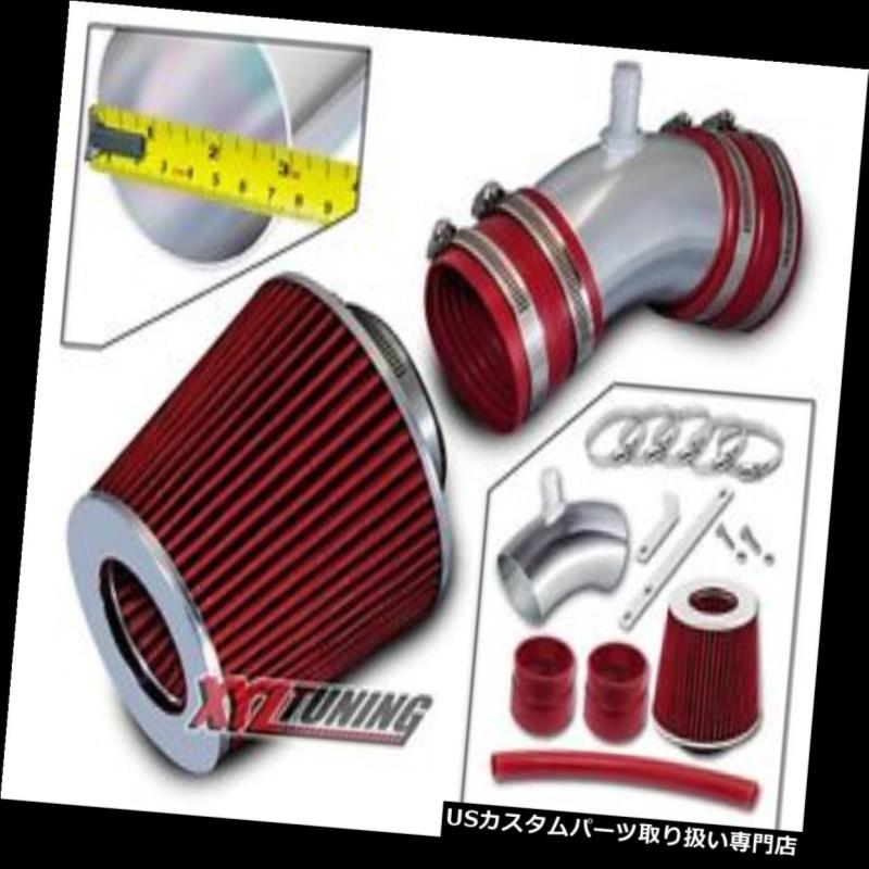 USơ ʡ 06-08 Sonata 3.3L V6Τ֤ûRamͶƳå+ե륿 RED Short Ram Air Intake Induction Kit + Filter For 06-08 Sonata 3.3L V6