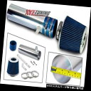 USエアインテーク インナーダクト 94-96インパラSS 5.7 L V 8のための青短いラム空気吸入誘導キット+フィルター BLUE Short Ram A...