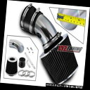 USエアインテーク インナーダクト 3 "ブラックショートラムエアインテークキット+フィルター(95-99リビエラ/ 00-05用)LeSabre 3.8L V6 3" BLACK Short Ram Air Intake Kit+Filter For 95-99 Riviera/00-05 LeSabre 3.8L V6