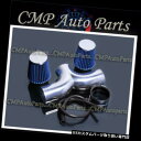 USエアインテーク インナーダクト BLACK BLUE 2007-2010 DODGE NITRO 3.7L V6ツインデュアルエアインテークキットシステム ...