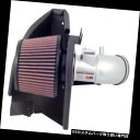USエアインテーク インナーダクト 2006-2011ホンダシビック1.8L L4のためのK& N台風寒冷吸気システム69-1013TS K&N Typ...