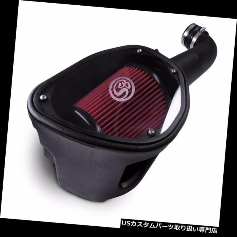 USơ ʡ Samp; Bɥơåȥե륿2012-2016ץ󥰥顼JK 3.6 L V 6 75 - 5060 S&B Cold Air Intake Kit Oiled Filter 2012-2016 Jeep Wrangler JK 3.6L V6 75-5060