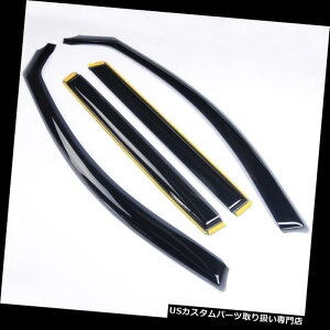 ベントバイザー ドアバイザー レインガード 2013-2016年のジープチェロキーのための3月4xの窓のデフレクタの通気口の陰の雨の日曜日のバイザー MAR 4x Window Deflectors Vent Shades Rain Sun Visors For 2013-2016 Jeep Cherokee
