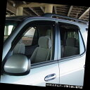 ベントバイザー ドアバイザー レインガード Dodge Ram Quad Cab用のテープオンベントバイザー4個2009 - 2015 Tape-on Vent...