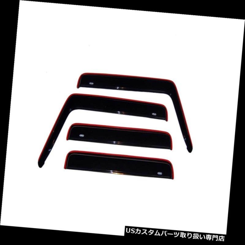 ベントバイザー ドアバイザー レインガード 2003-2009年のための窓の出口のバイザーHummer H2 2004 2006 2006 2008 2008年のVentshade Window Vent Visors For 2003-2009 Hummer H2 2004 2006 2007 2008 2005 Ventshade