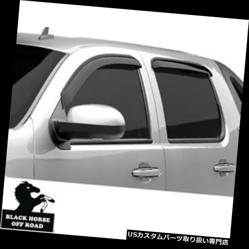 ٥ȥХ ɥХ 쥤󥬡 ֥åۡ2001-2012եɥץ⡼٥ȥɥХ쥤󥬡140616 Black Horse 2001-2012 Ford Escape Smoke Vent Shade Visors Rain Guards 140616
