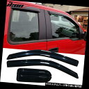 ベントバイザー ドアバイザー レインガード 04-14フォードF150拡張キャブアクリルウィンドウバイザー4本セット Fits 04-14 Ford F150 ...