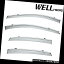 ٥ȥХ ɥХ 쥤󥬡 ӥ奤å饯17-19ȥ[åON]ɥ٥ȥХ쥤󥬡ɥå For Buick LaCrosse 17-19 Chrome Trim [Clip ON]Window Vent Visor Rain Guard Set