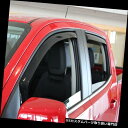 ベントバイザー ドアバイザー レインガード GMC Sierra HD Extended Cab用ウェイドインチャネルベントバイザー2007 - 2014 Wa...