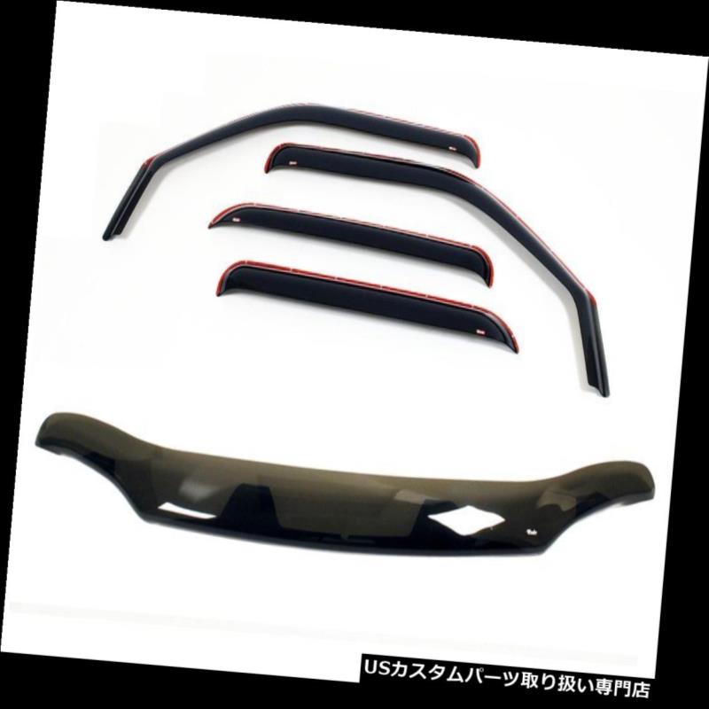 ベントバイザー ドアバイザー レインガード コンボパック4-PcインチャネルVentVisor＆amp; A バグシールド2000 - 2006シボレー郊外 Combo Pack 4-Pc In-Channel VentVisor & Bug Shield 2000 - 2006 Chevrolet Suburban