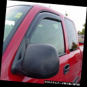 ベントバイザー ドアバイザー レインガード GMC Sierra Standard Cabのインチャネル2ピースベントバイザー2007 - 2014 In-Ch...