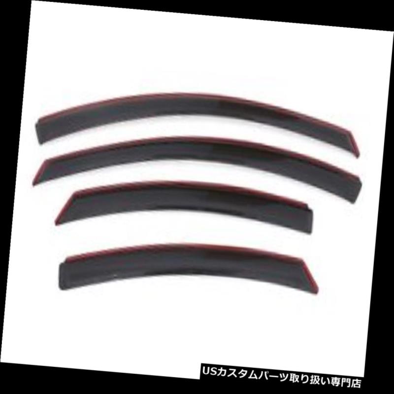ベントバイザー ドアバイザー レインガード ベントバイザーインチャネル4 PC サイドウィンドウの通気孔は2011-2016にフィットヒュンダイソナタVENTS Ventvisor In-Channel 4 pc. Side Window Vent fits 2011-2016 Hyundai Sonata VENTS