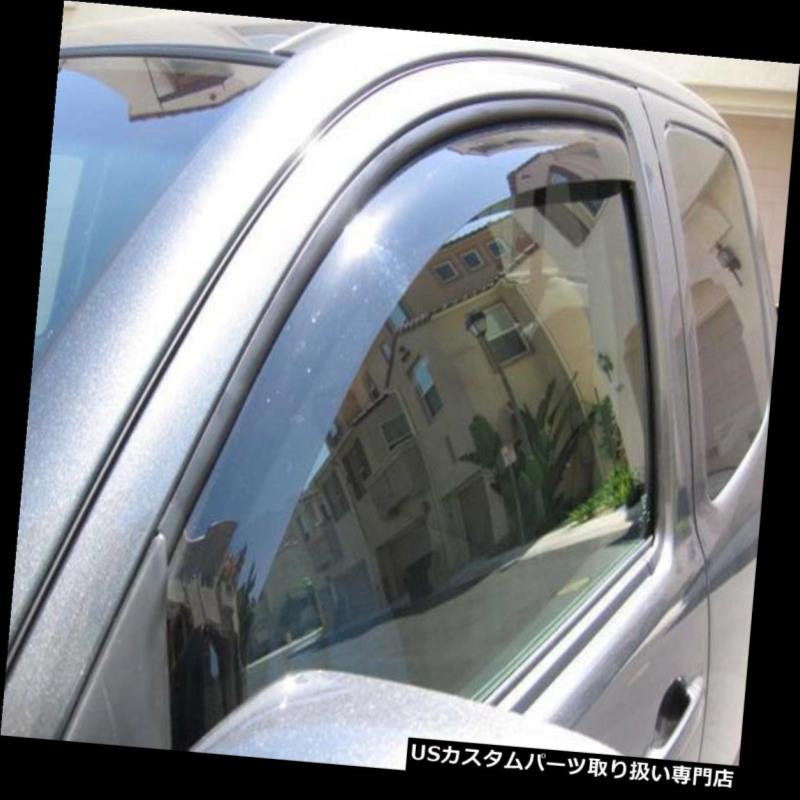 ベントバイザー ドアバイザー レインガード 2006 - 2010年インチャネルベントバイザーいすゞi280 2個 2006 - 2010 In-Channel Vent Visors Isuzu i280 2 pc