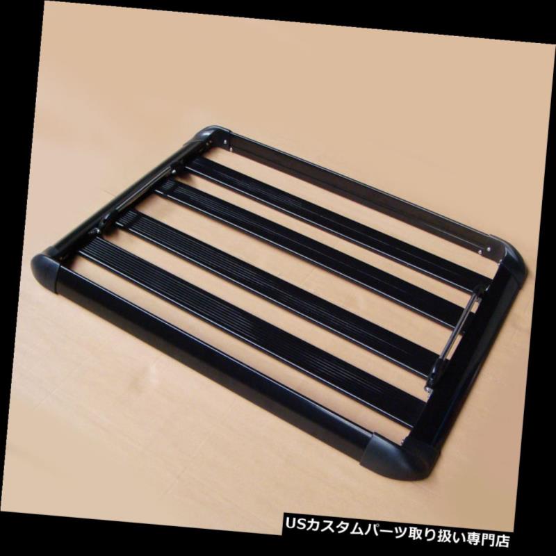 カーゴ ルーフ キャリア MAブラックユニバーサルルーフラックカーゴカートップラゲッジホルダーキャリアトラベルSUV新 MA Black Universal Roof Rack Cargo Car Top Luggage Holder Carrier Travel SUV New
