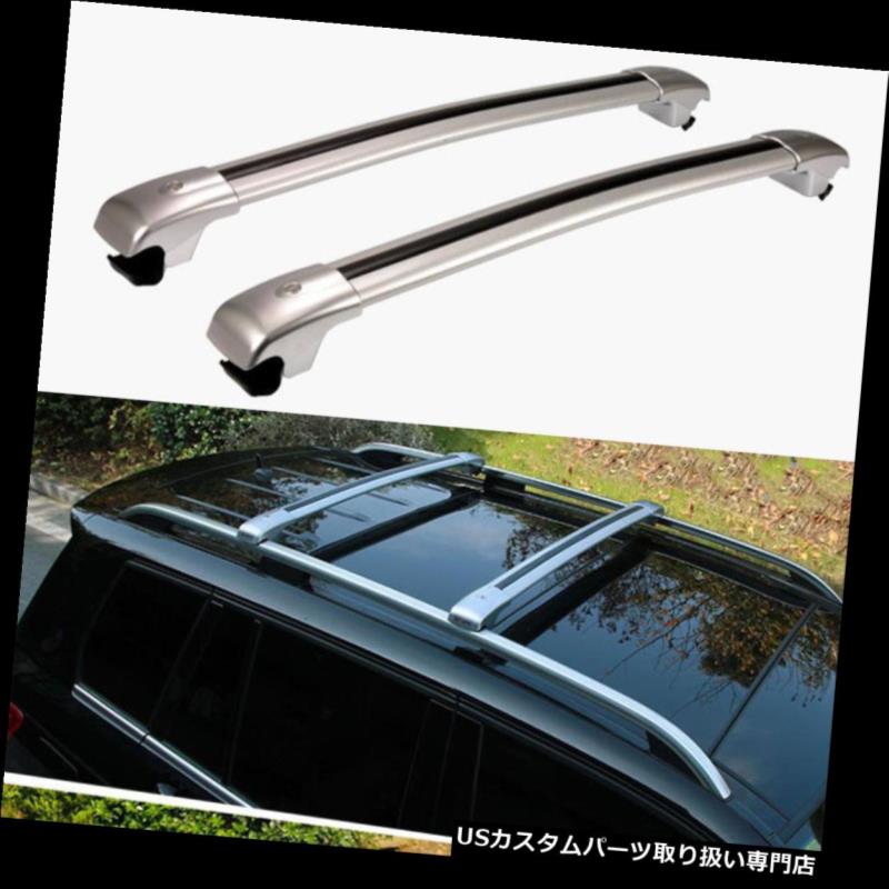 カーゴ ルーフ キャリア キャデラックSRX 2010-2016のための貨物ルーフラックサイドレールバー荷物キャリア Cargo Roof Rack Side Rails Bars Luggage Carriers For Cadillac SRX 2010-2016