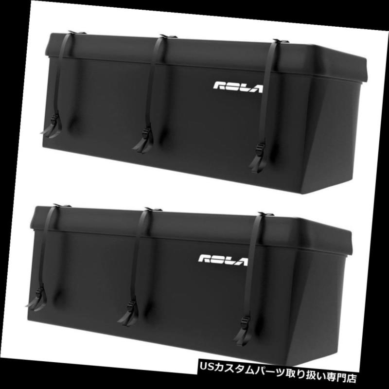 カーゴ ルーフ キャリア Rola Tuffbakレインプルーフ防水ラゲッジトレーラーヒッチカーゴキャリア（2パック） Rola Tuffbak Rainproof Waterproof Luggage Trailer Hitch Cargo Carrier (2 Pack)