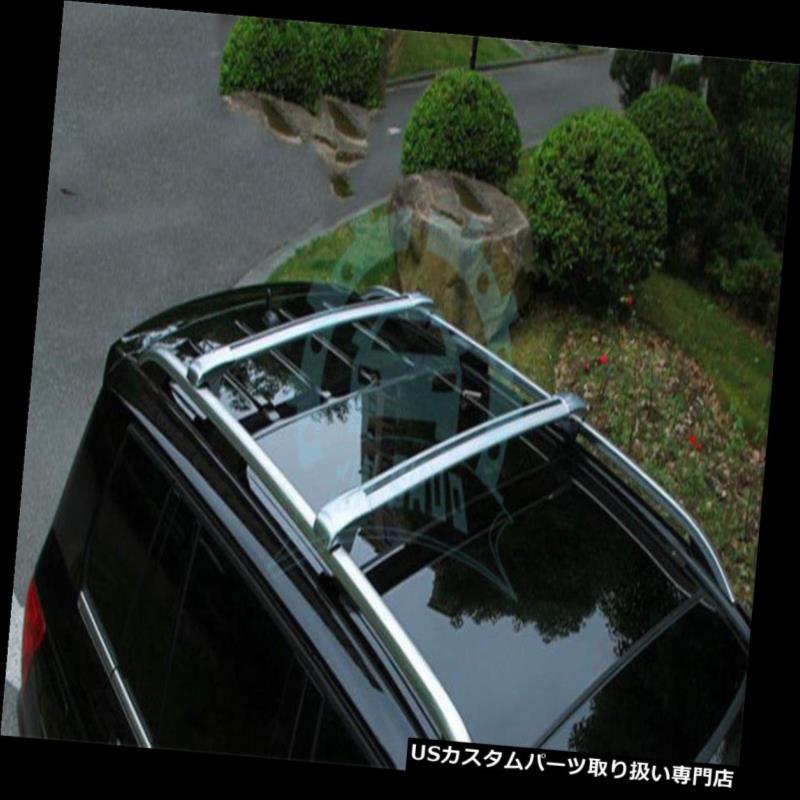 カーゴ ルーフ キャリア キャデラックSRX 10-16 2xカーゴルーフラックサイドレールバーラゲッジキャリア用 For Cadillac SRX 10-16 2x Cargo Roof Rack Side Rails Bars Baggage Carriers