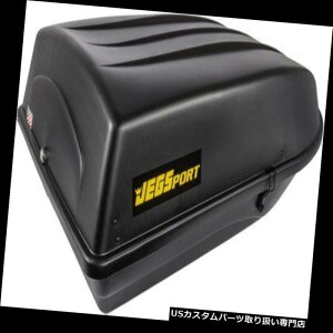 カーゴ ルーフ キャリア JEGS Performance Products 90098ルーフトップ貨物運搬船容量：18立方センチメートル。 フィート。 JEGS Performance Products 90098 Rooftop Cargo Carrier Capacity: 18 cu. ft.