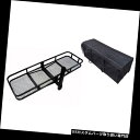 カーゴ ルーフ キャリア 荷物バスケットヒッチマウント貨物用キャリアカーリアラック防水 tバッグ Luggage Basket Hitch Mounted Ca...