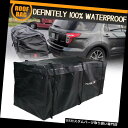 カーゴ ルーフ キャリア 防雨防水荷物牽引トレーラーヒッチカーゴマウントキャリアバッグブラック Rainproof Waterproof Luggage Tow...