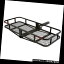  롼 ꥢ ڥåCCB - F4820 - DLX 48 󥰥Хåޤꤿߥҥåꥢ Apex CCB-F4820-DLX 48 Long Steel Basket Folding Hitch Cargo Carrier