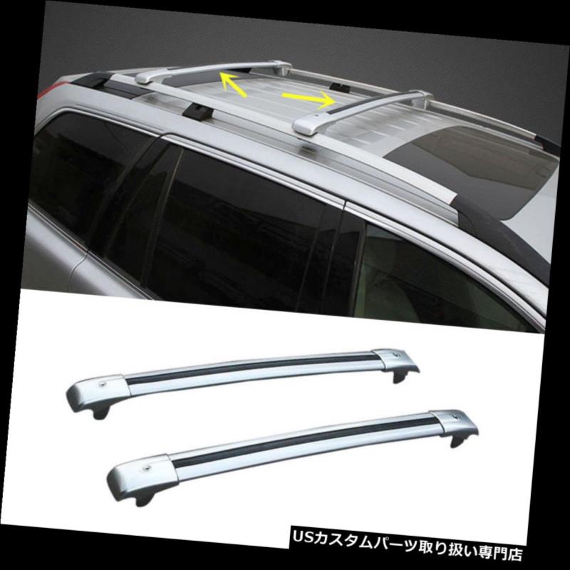 カーゴ ルーフ キャリア キャデラックSRX 2010-2016用カーゴルーフラックサイドレールバーラゲッジキャリア Fit For Cadillac SRX 2010-2016 Cargo Roof Rack Side Rails Bars Luggage Carriers