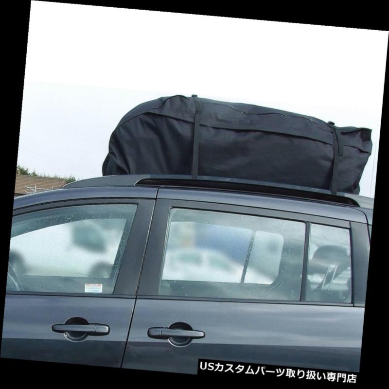 カーゴ ルーフ キャリア ユニバーサルカールーフバッグ防水ラック貨物キャリア荷物収納ツーリングSUV Universal Car Roof Bag Waterproof Rack Cargo Carrier Luggage Storage Touring SUV