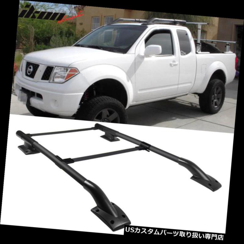 カーゴ ルーフ キャリア 日産フロンティア4Dr OEファクトリースタイルルーフラック2Pc 05-17に適合 Fits 05-17 Nissan Frontier 4Dr OE Factory Style Roof Rack 2Pc