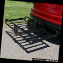 カーゴ ルーフ キャリア Sunnydaze 500LB積載量バスケットスタイルヒッチマウント式貨物キャリアラック Sunnydaze 500LB Load C...