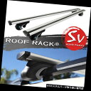 カーゴ ルーフ キャリア アジャスタブルトップルーフラックエアロダイナミッククロスバートラベルカーゴキャリアセット ADJUSTABLE TOP ROOF RA...