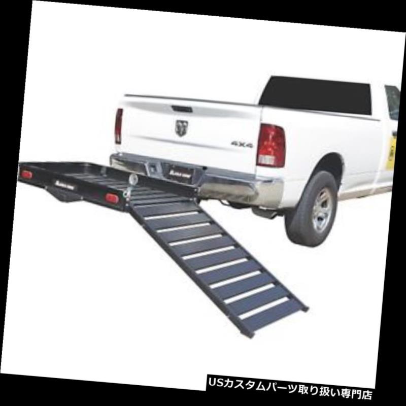 カーゴ ルーフ キャリア ランプ - 500Lb容量 - 60inL x 30inW x 4inHの超牽引アルミ貨物キャリア Ultra-Tow Aluminum Cargo Carrier with Ramp- 500Lb Capacity- 60inL x 30inW x 4inH
